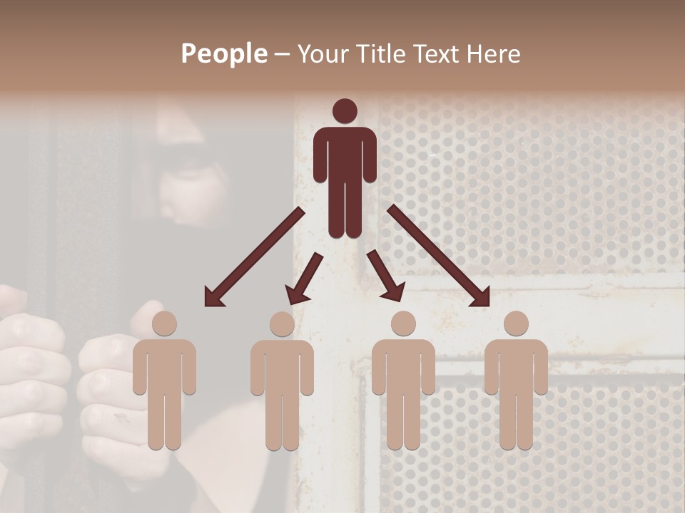 Terrorism Young Person PowerPoint Template