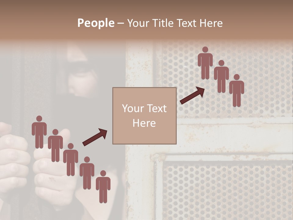 Terrorism Young Person PowerPoint Template