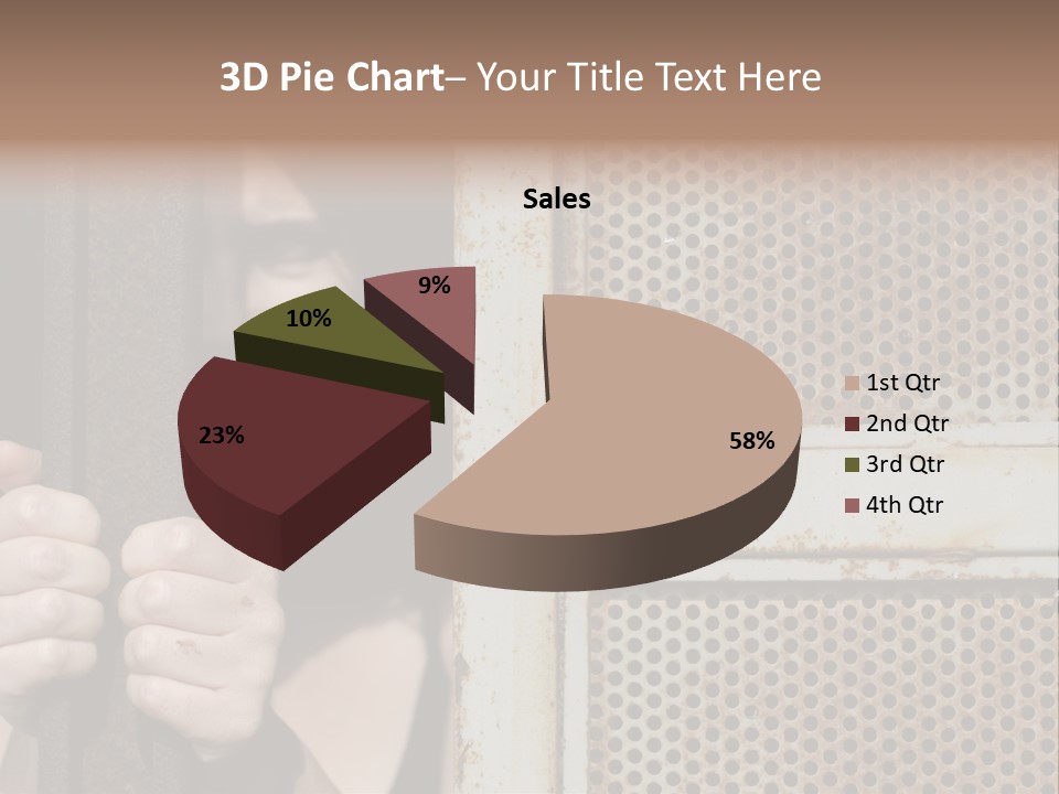 Terrorism Young Person PowerPoint Template