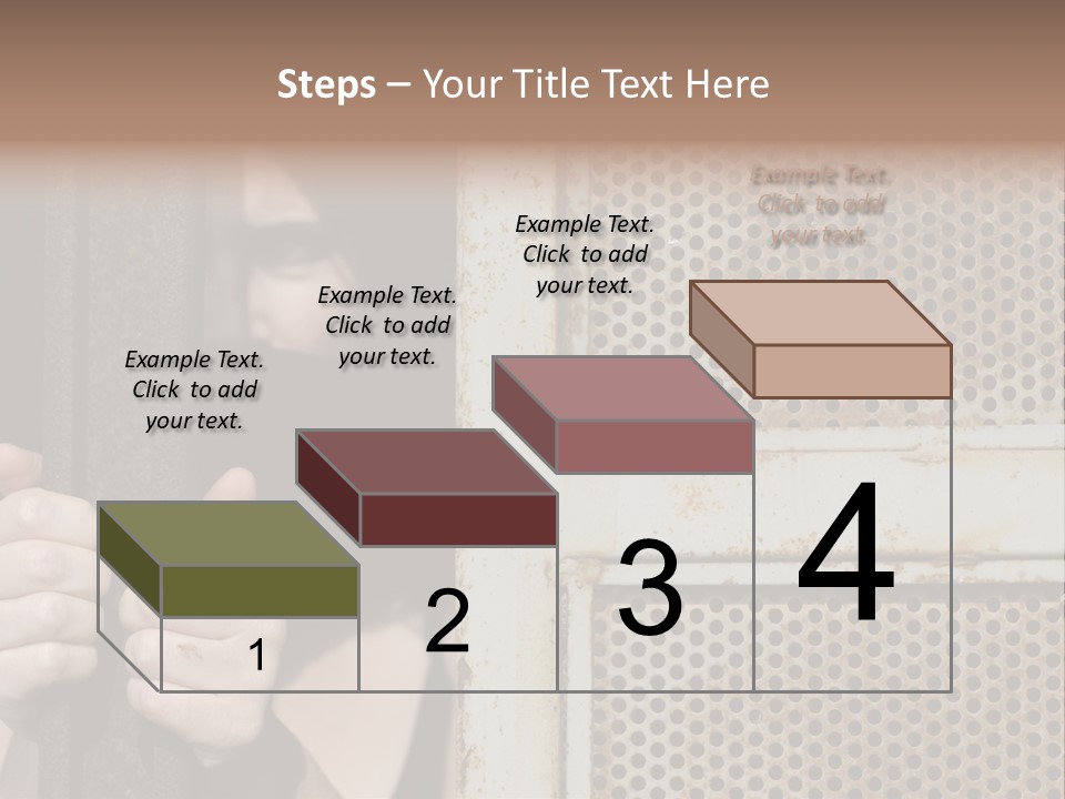 Terrorism Young Person PowerPoint Template