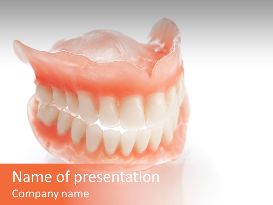 Concept Bite Artificial PowerPoint Template