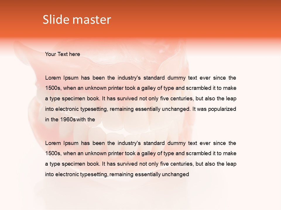 Concept Bite Artificial PowerPoint Template