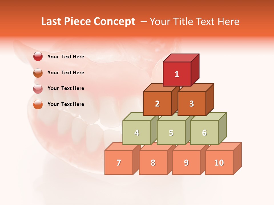 Concept Bite Artificial PowerPoint Template