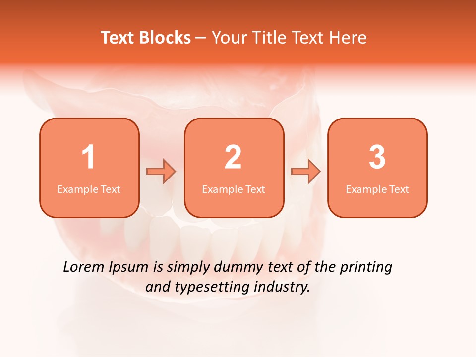 Concept Bite Artificial PowerPoint Template