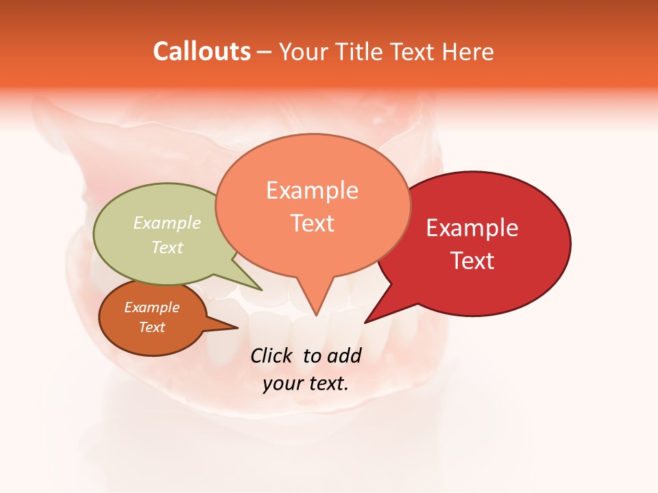 Concept Bite Artificial PowerPoint Template
