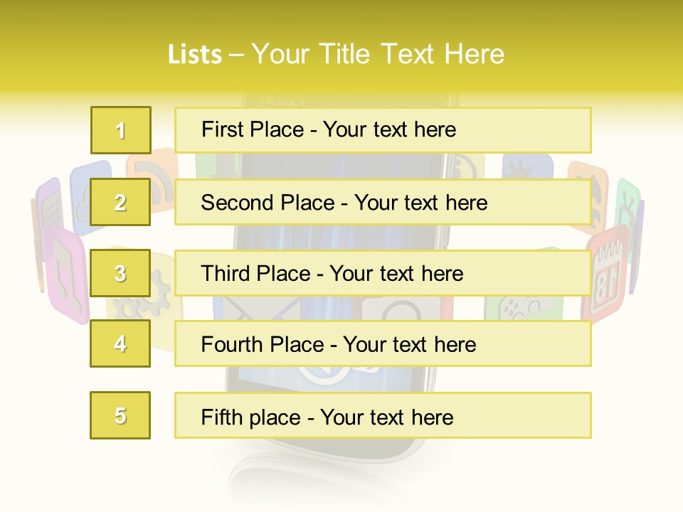 System Mobile Wireless PowerPoint Template