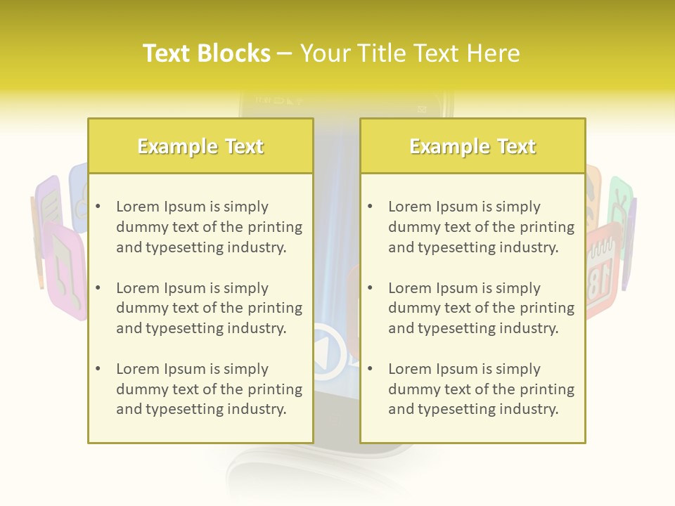System Mobile Wireless PowerPoint Template