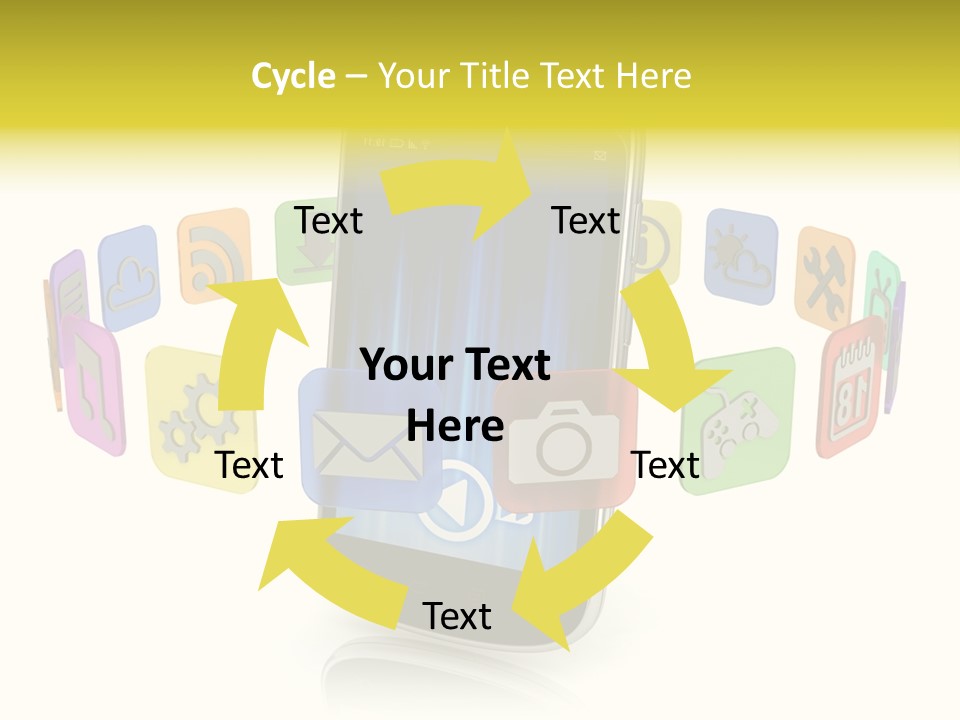 System Mobile Wireless PowerPoint Template