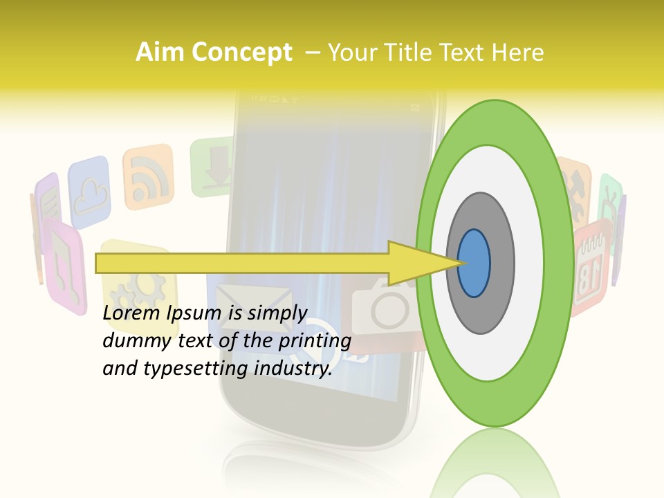 System Mobile Wireless PowerPoint Template