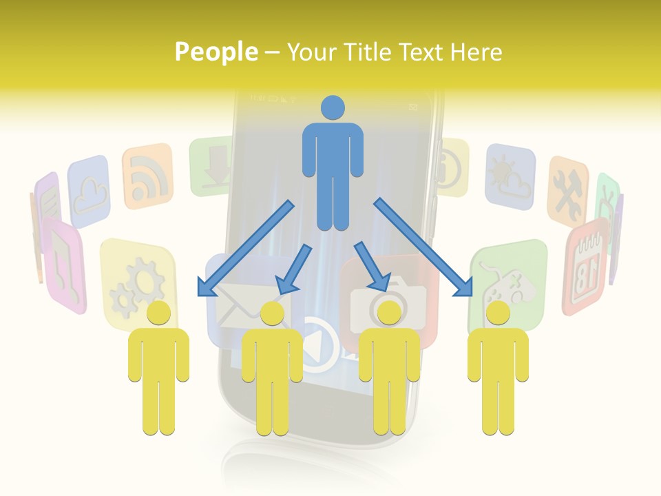 System Mobile Wireless PowerPoint Template