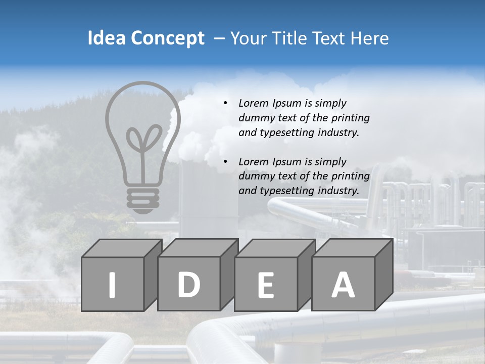 Environment Environmentally Friendly New Zealand PowerPoint Template