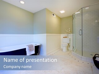 Room Real Estate House PowerPoint Template