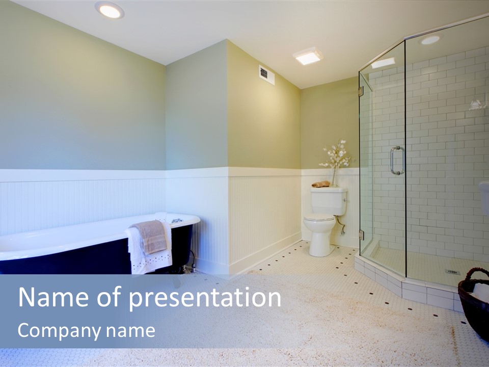 Room Real Estate House PowerPoint Template