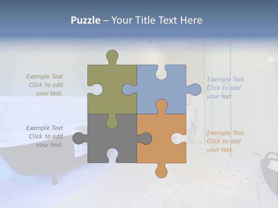 Room Real Estate House PowerPoint Template