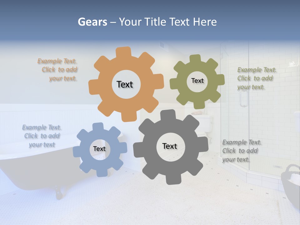 Room Real Estate House PowerPoint Template