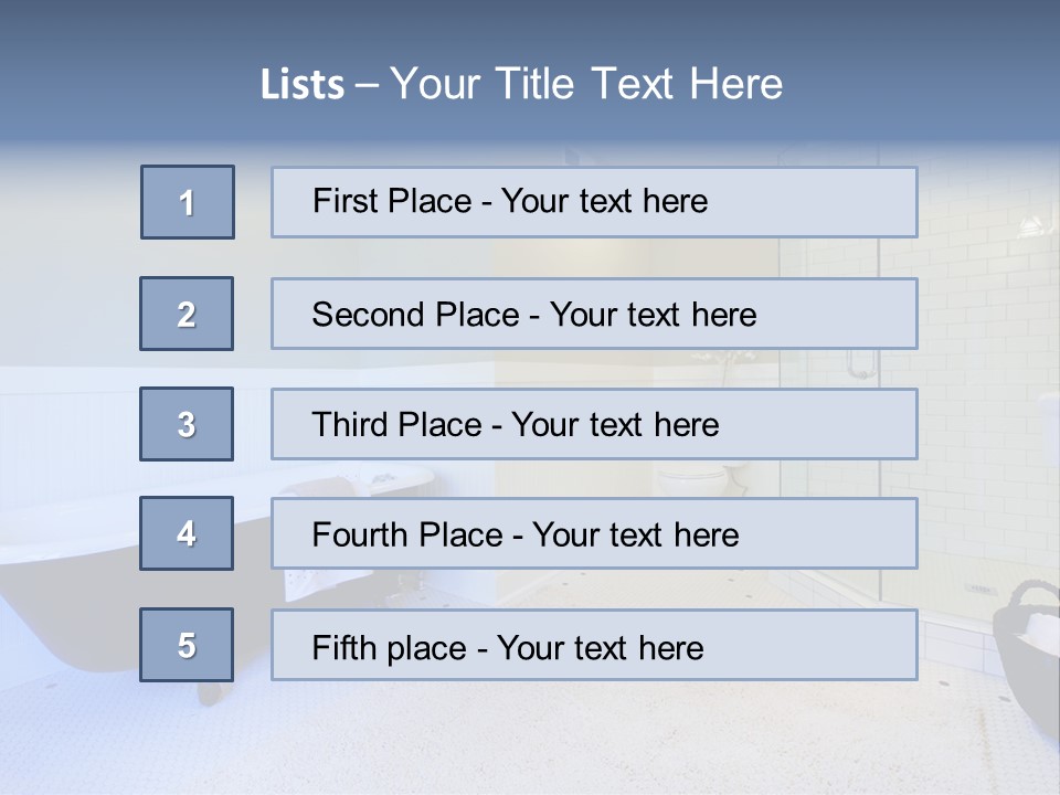 Room Real Estate House PowerPoint Template