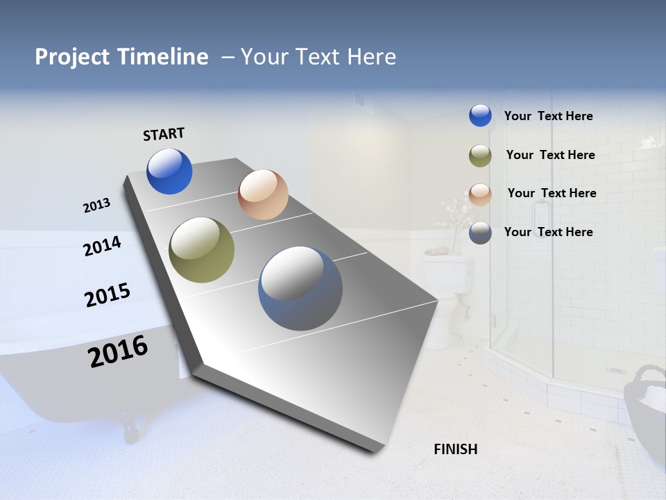Room Real Estate House PowerPoint Template