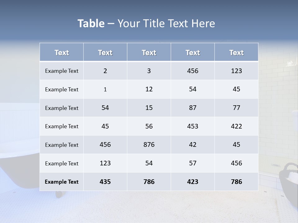Room Real Estate House PowerPoint Template