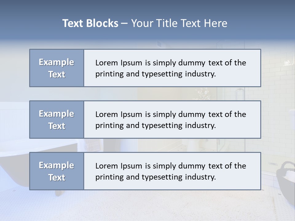 Room Real Estate House PowerPoint Template