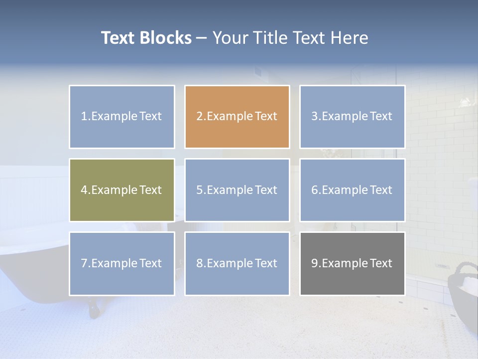 Room Real Estate House PowerPoint Template