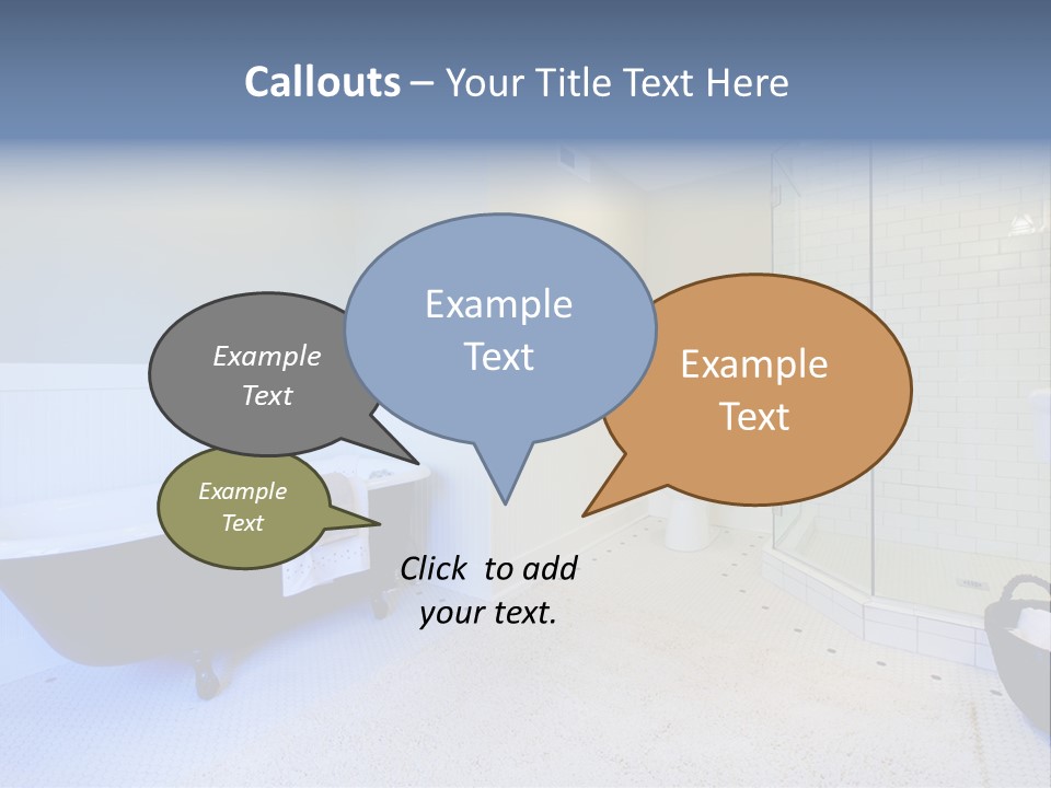 Room Real Estate House PowerPoint Template