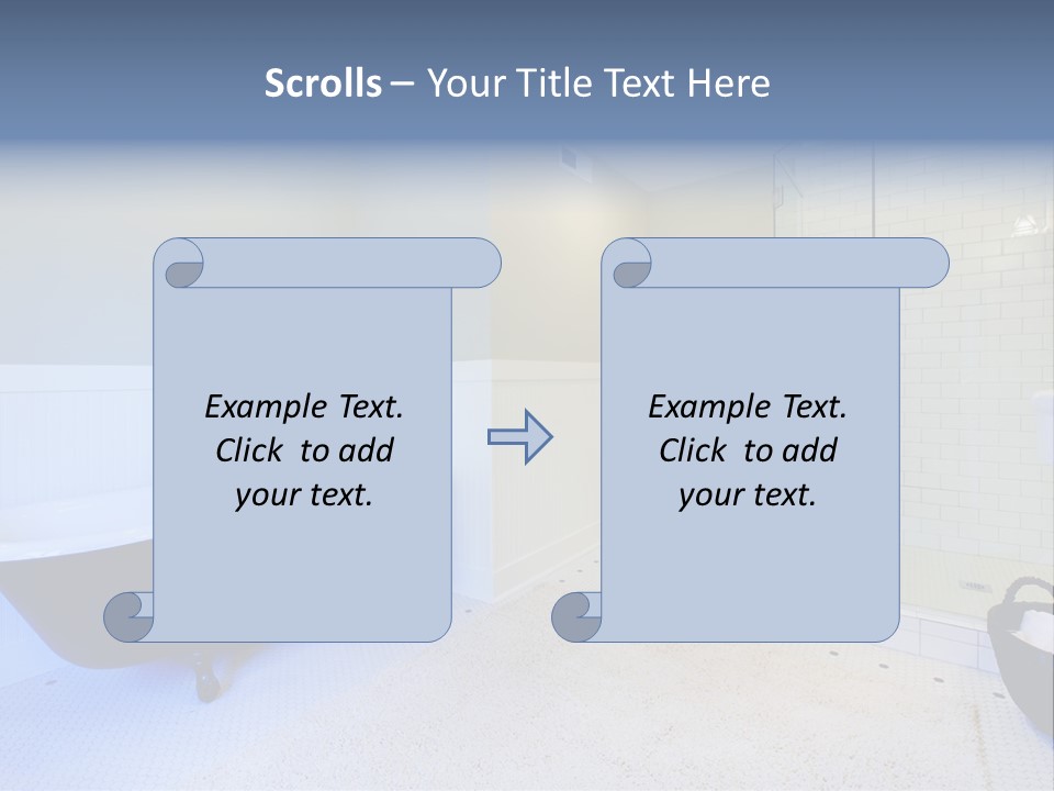 Room Real Estate House PowerPoint Template