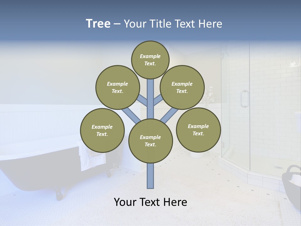 Room Real Estate House PowerPoint Template