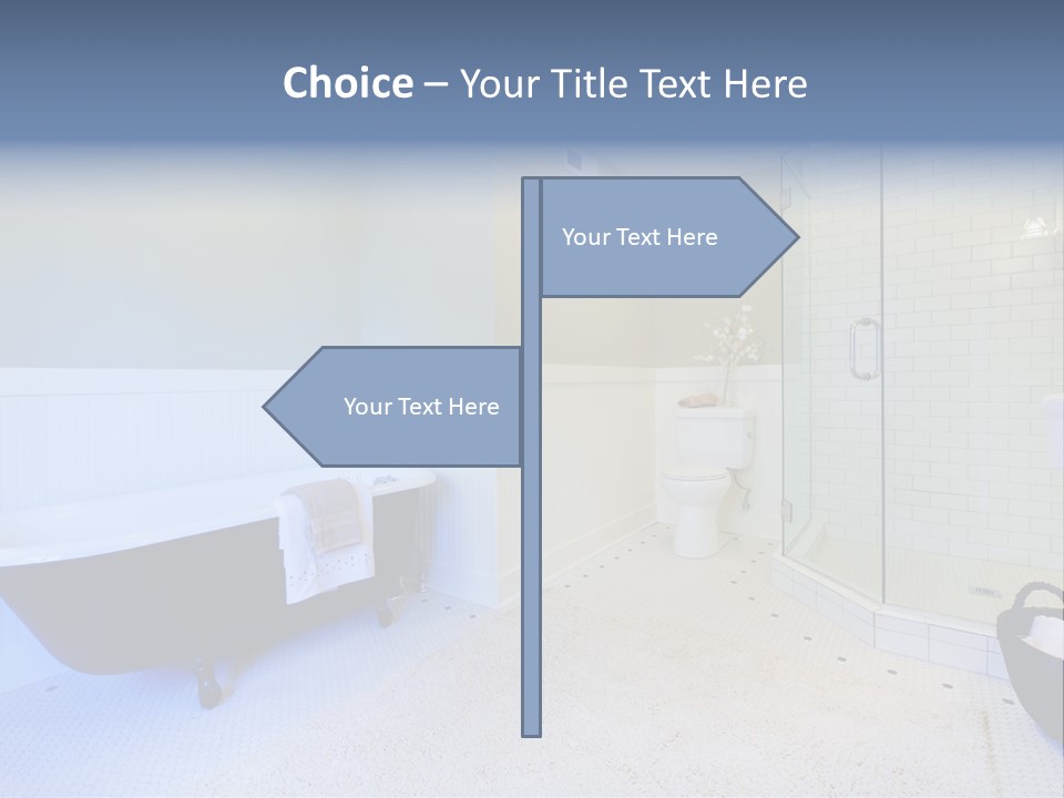 Room Real Estate House PowerPoint Template