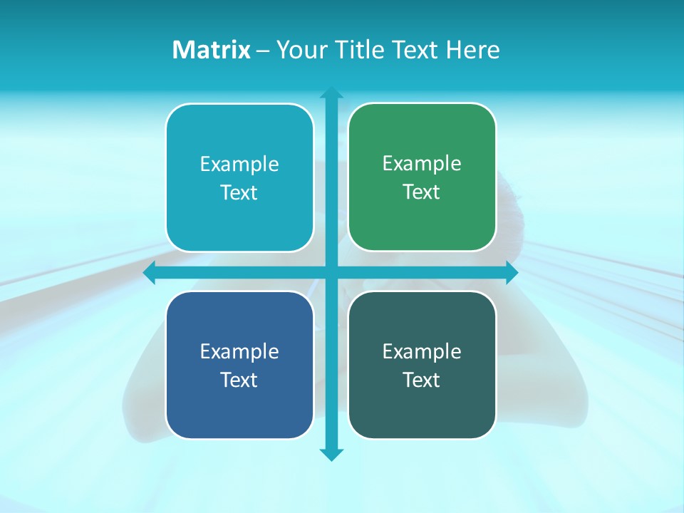 Ultraviolet Sunbeam Care PowerPoint Template