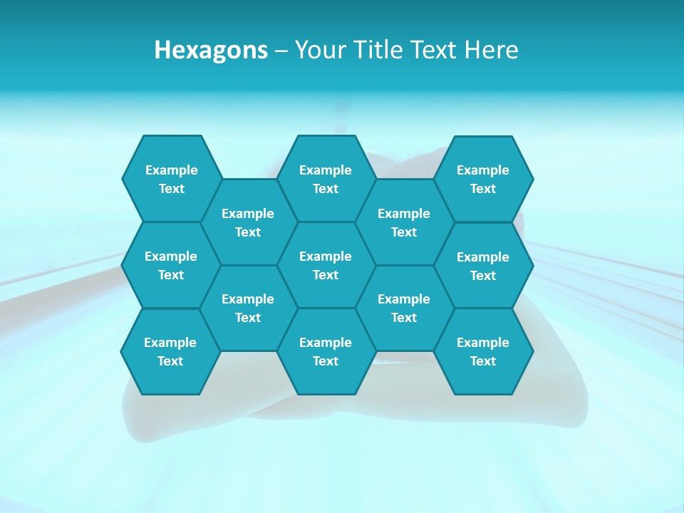 Ultraviolet Sunbeam Care PowerPoint Template