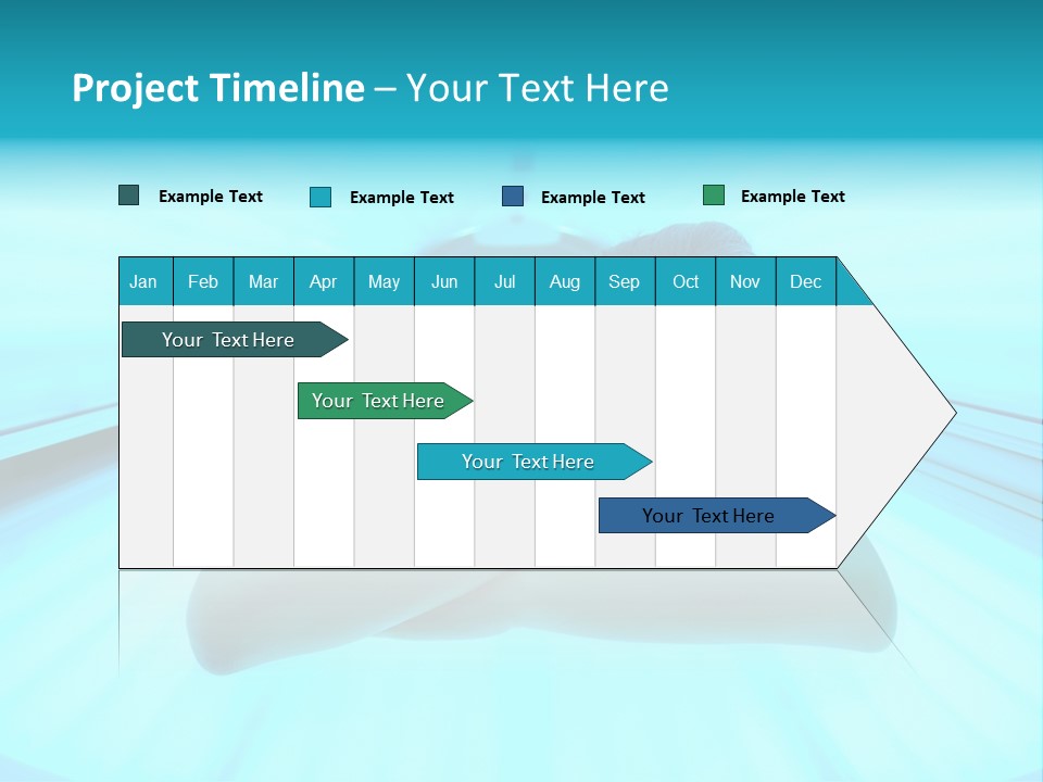 Ultraviolet Sunbeam Care PowerPoint Template