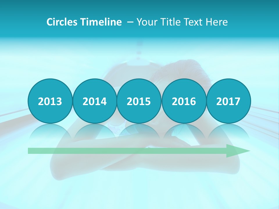 Ultraviolet Sunbeam Care PowerPoint Template