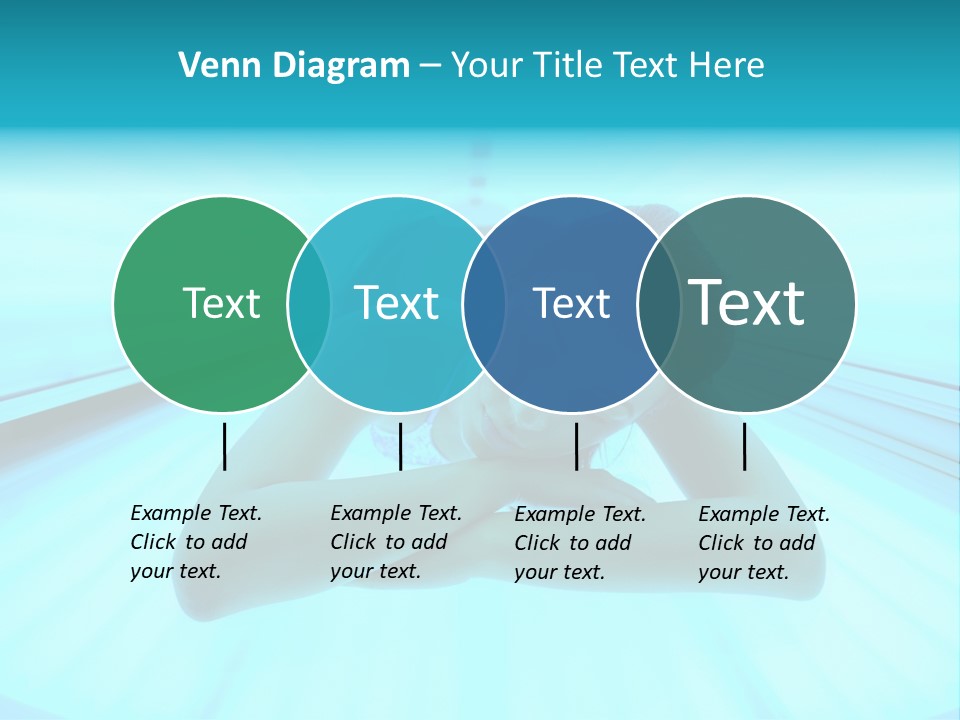 Ultraviolet Sunbeam Care PowerPoint Template