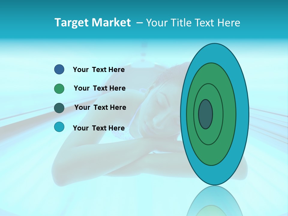 Ultraviolet Sunbeam Care PowerPoint Template