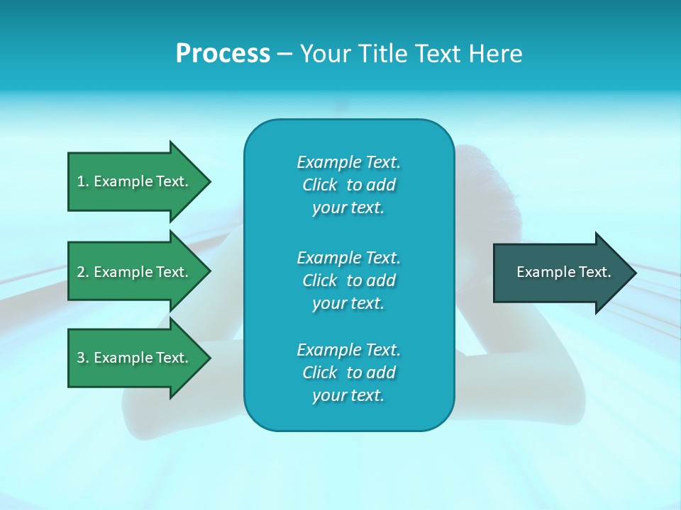 Ultraviolet Sunbeam Care PowerPoint Template