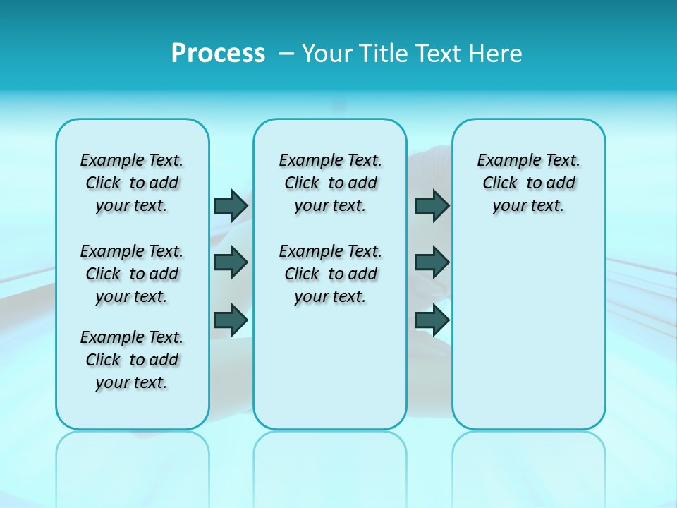 Ultraviolet Sunbeam Care PowerPoint Template
