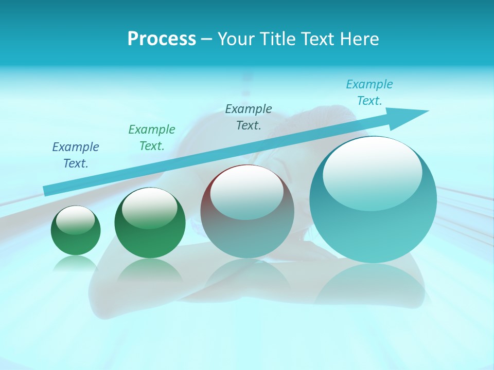 Ultraviolet Sunbeam Care PowerPoint Template