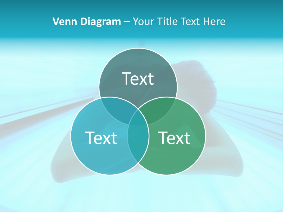 Ultraviolet Sunbeam Care PowerPoint Template