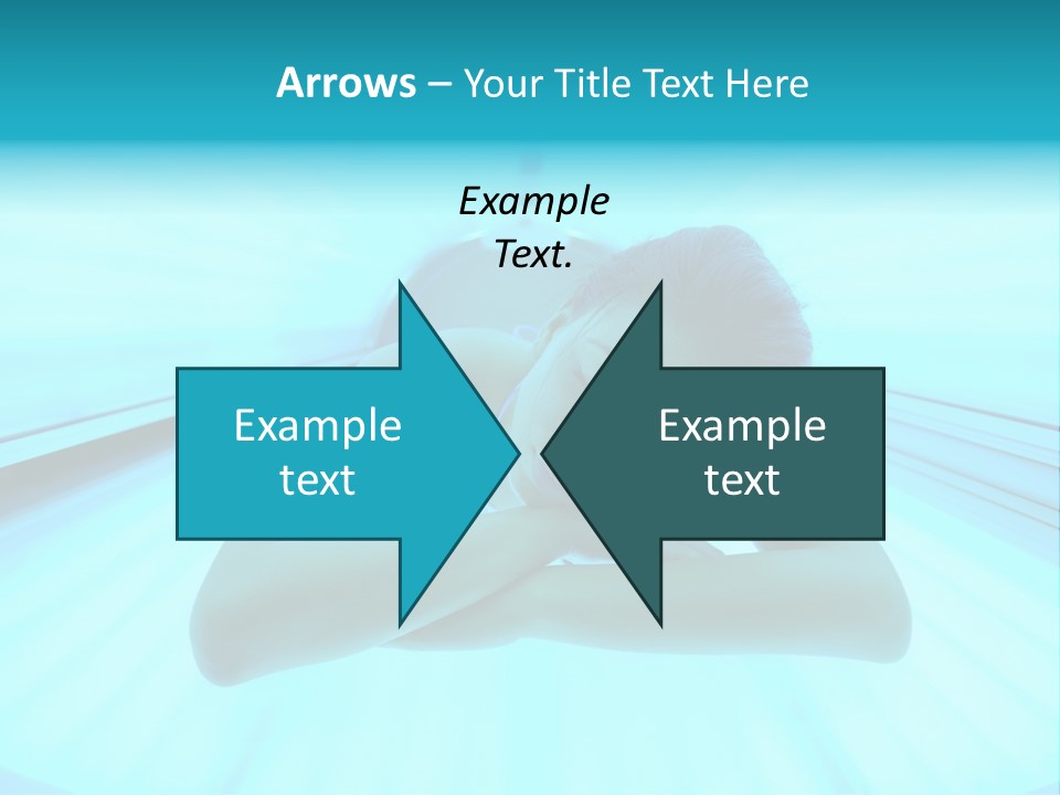 Ultraviolet Sunbeam Care PowerPoint Template