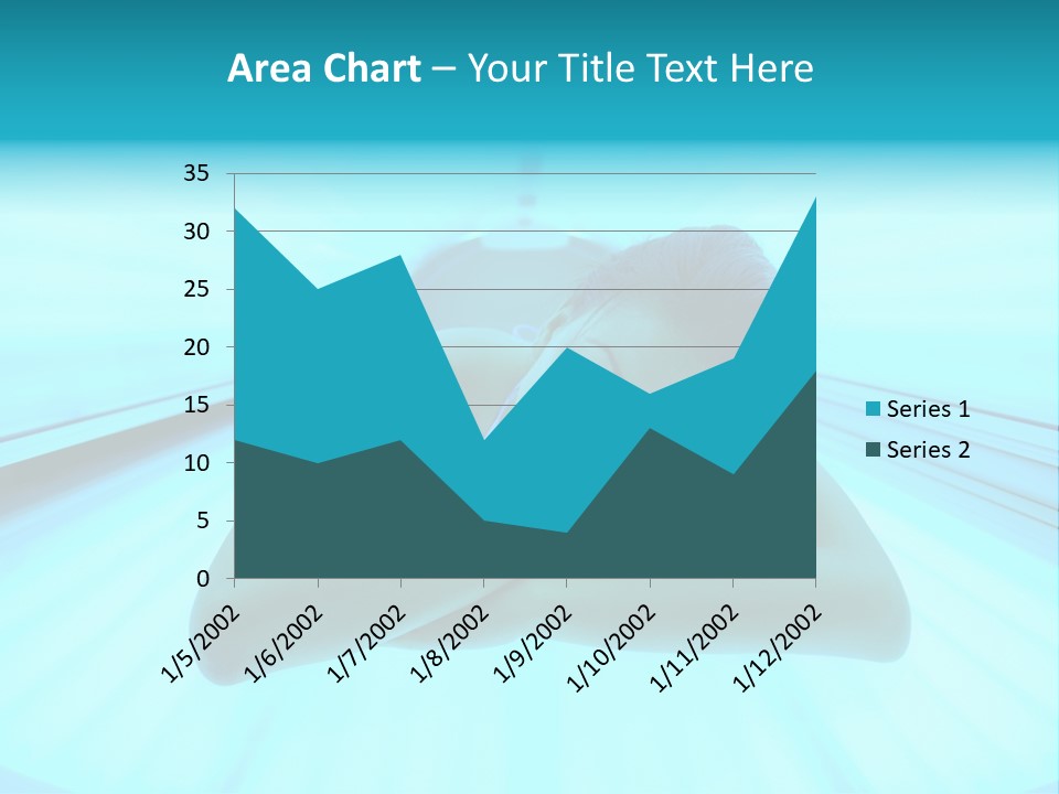 Ultraviolet Sunbeam Care PowerPoint Template