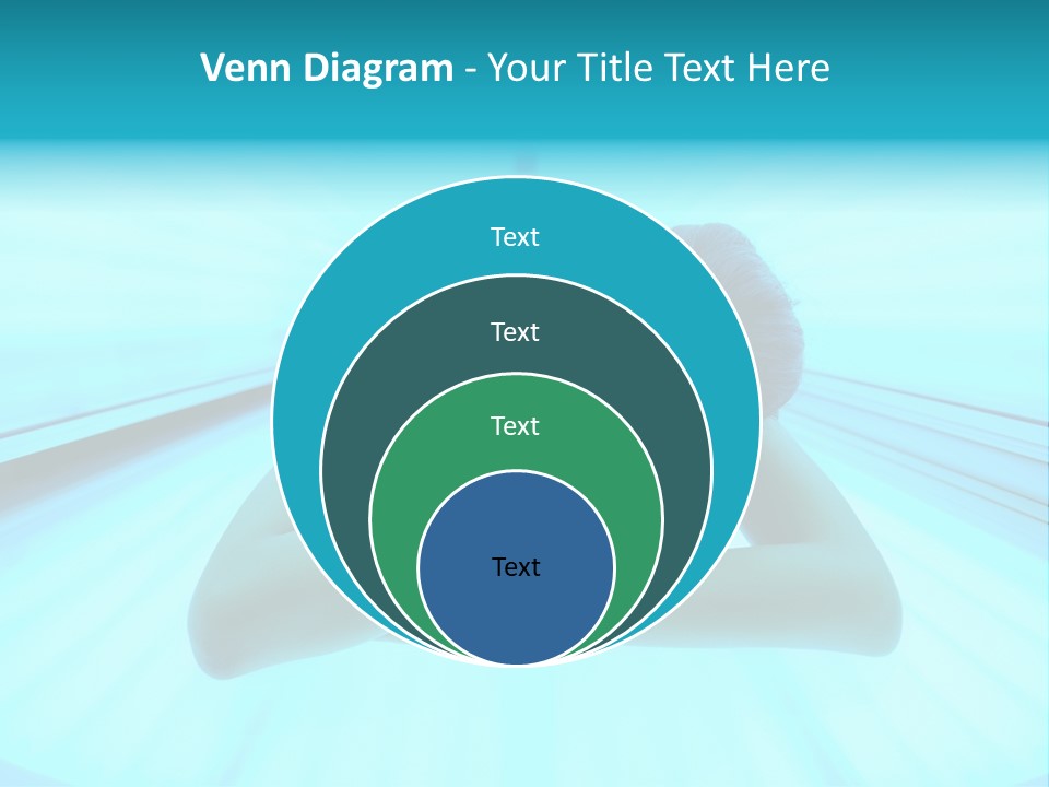 Ultraviolet Sunbeam Care PowerPoint Template
