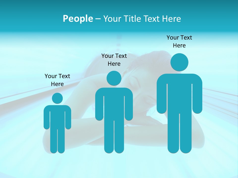 Ultraviolet Sunbeam Care PowerPoint Template