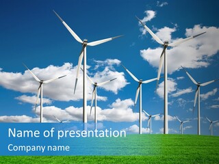 Generation Sky Electric PowerPoint Template