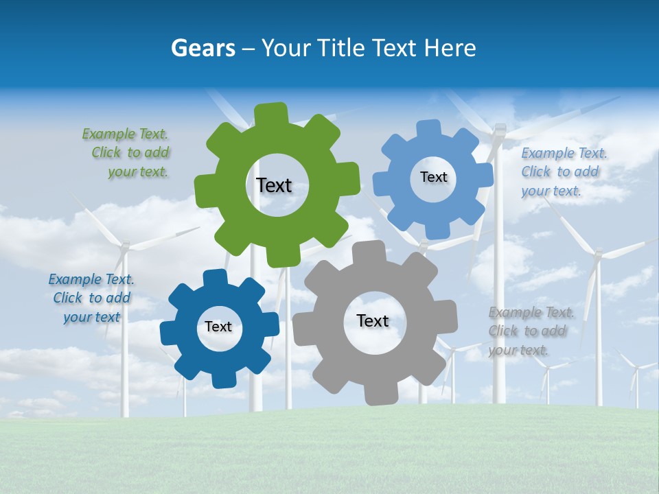 Generation Sky Electric PowerPoint Template