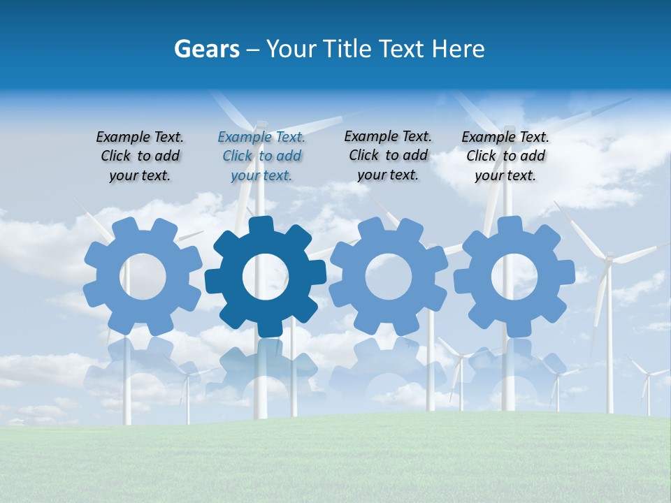 Generation Sky Electric PowerPoint Template