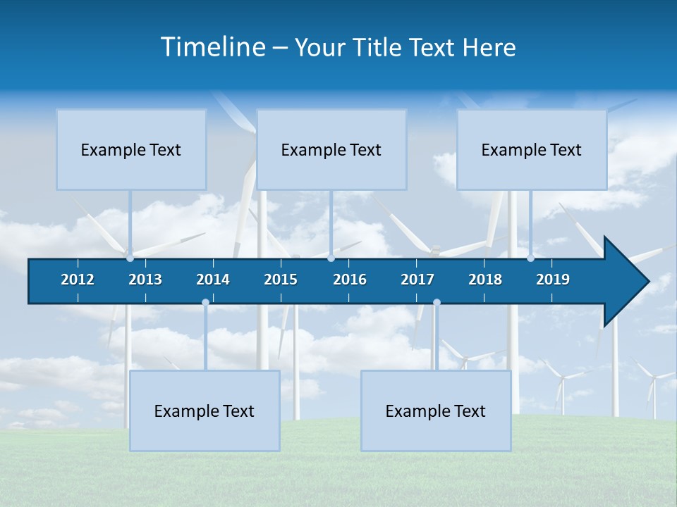 Generation Sky Electric PowerPoint Template