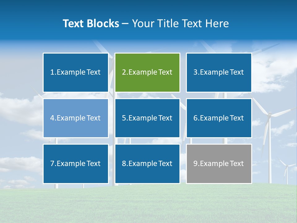 Generation Sky Electric PowerPoint Template