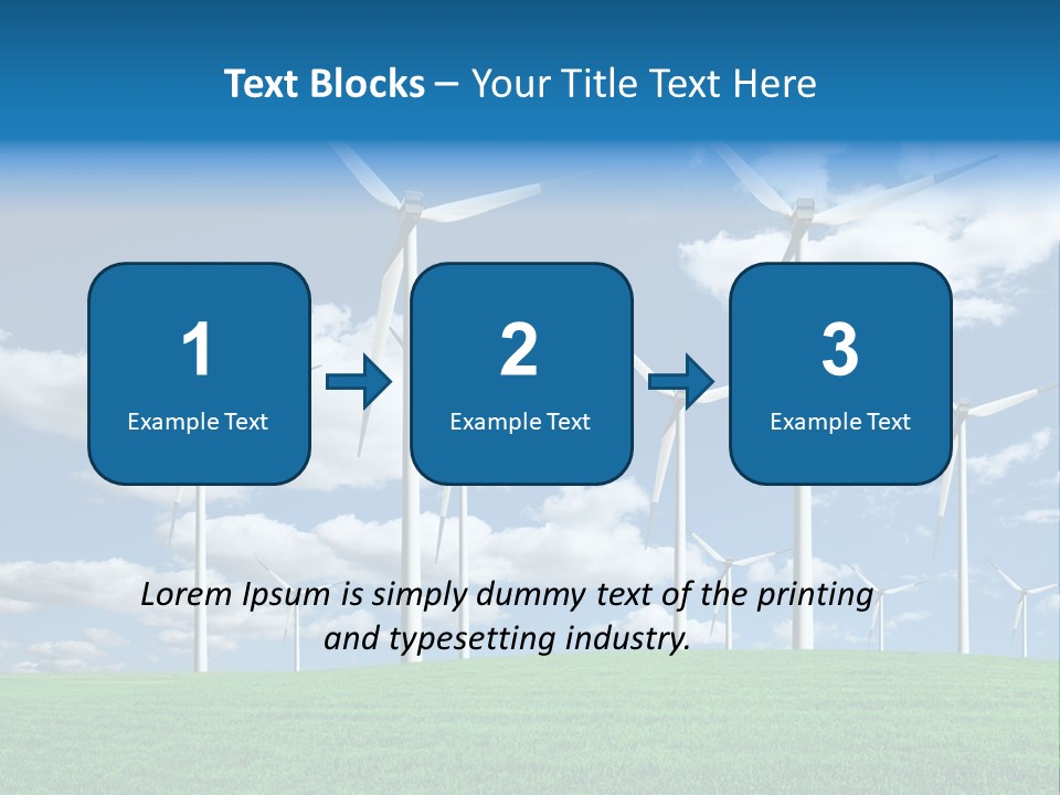 Generation Sky Electric PowerPoint Template