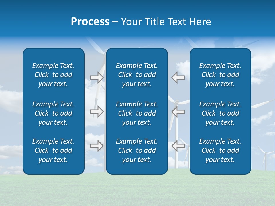 Generation Sky Electric PowerPoint Template