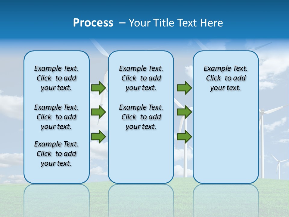 Generation Sky Electric PowerPoint Template